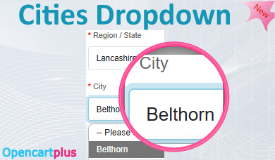 Cities Dropdown