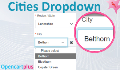 Cities Dropdown