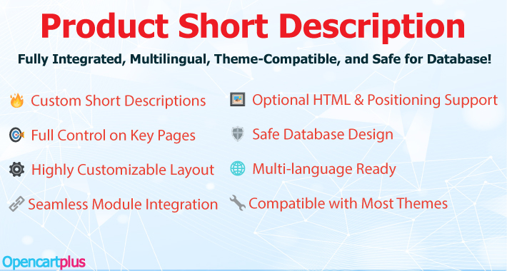 Product Short Description