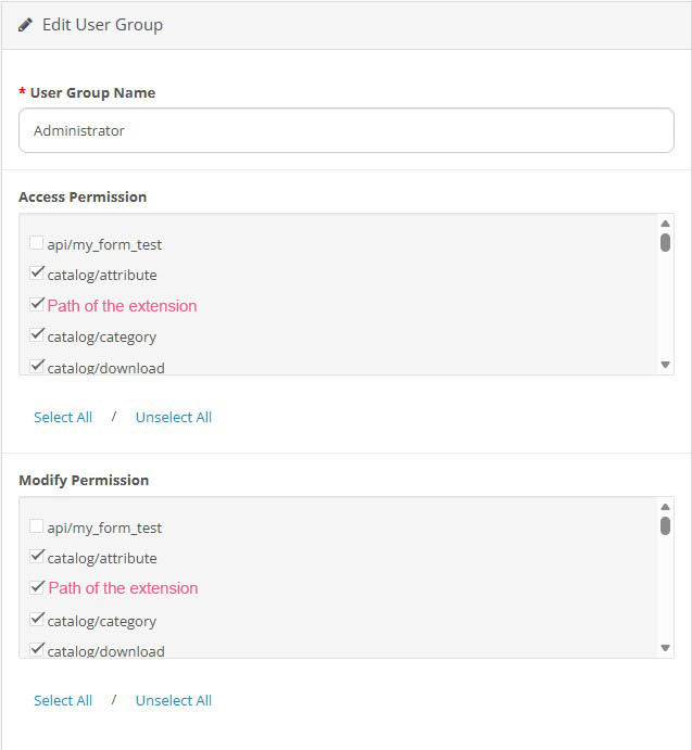 Add Permission