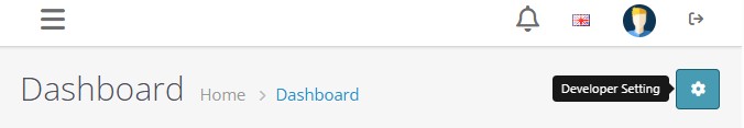 Clear Cache Developer Setting